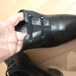 Thumbnail for Souliers Vintage Aerosoles en cuir véritable avec talon et ouverture élastique