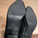 Thumbnail for Souliers Vintage Aerosoles en cuir véritable avec talon et ouverture élastique