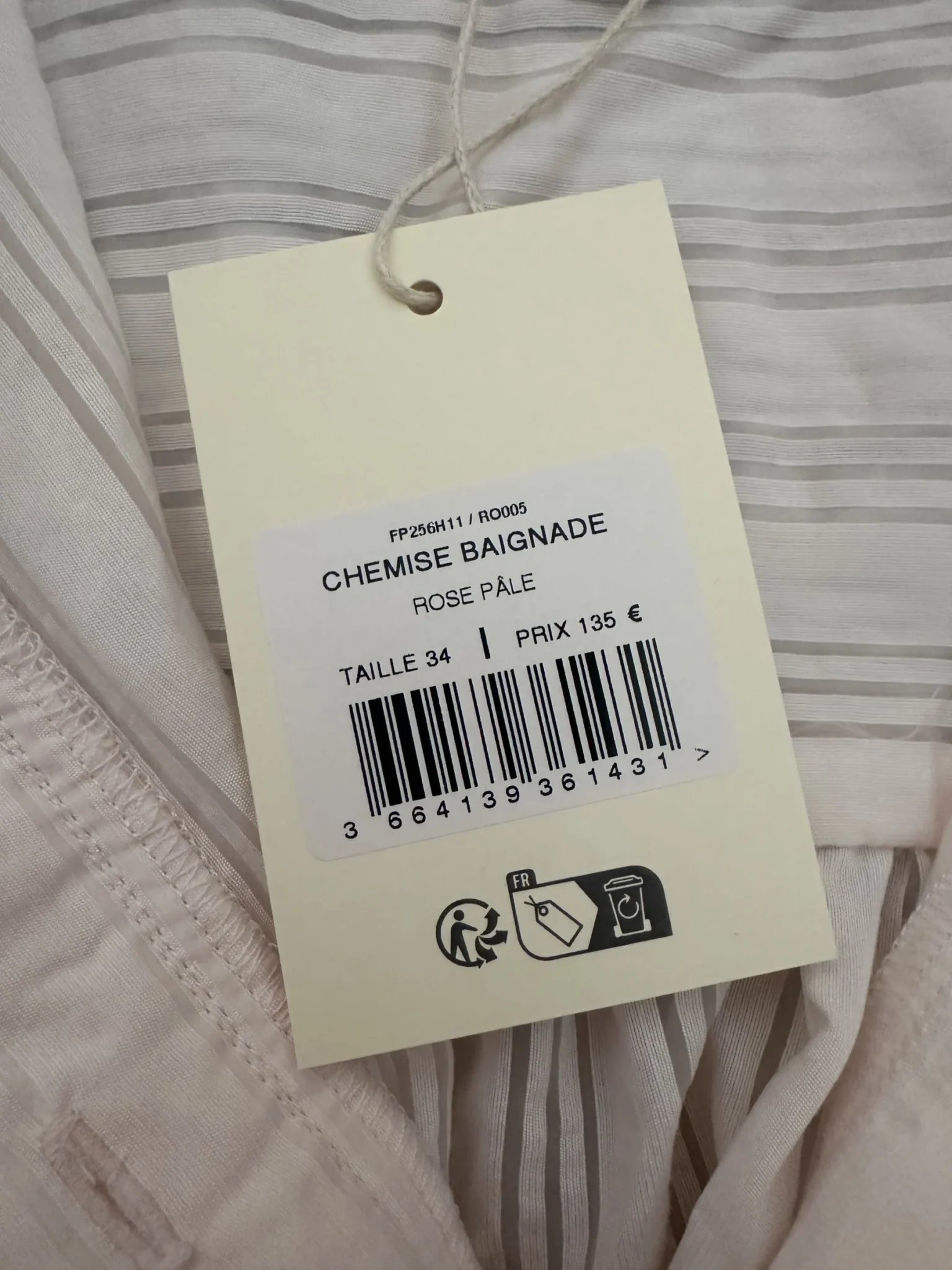 Image for Balzac Paris Chemise Baignade 34