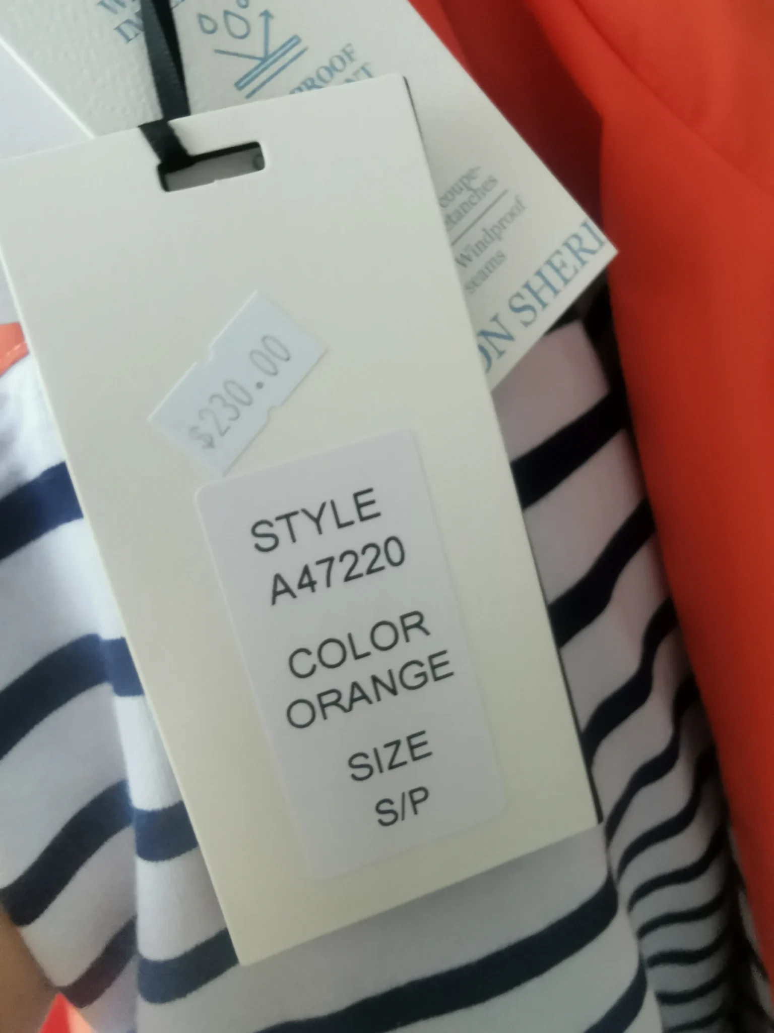 Image for Imperméable Alison sherri