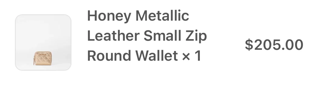 Image for MZ Wallace Leather Wallet