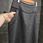 Thumbnail for Jupe crayon en Tweed avec poches de marque Tahari