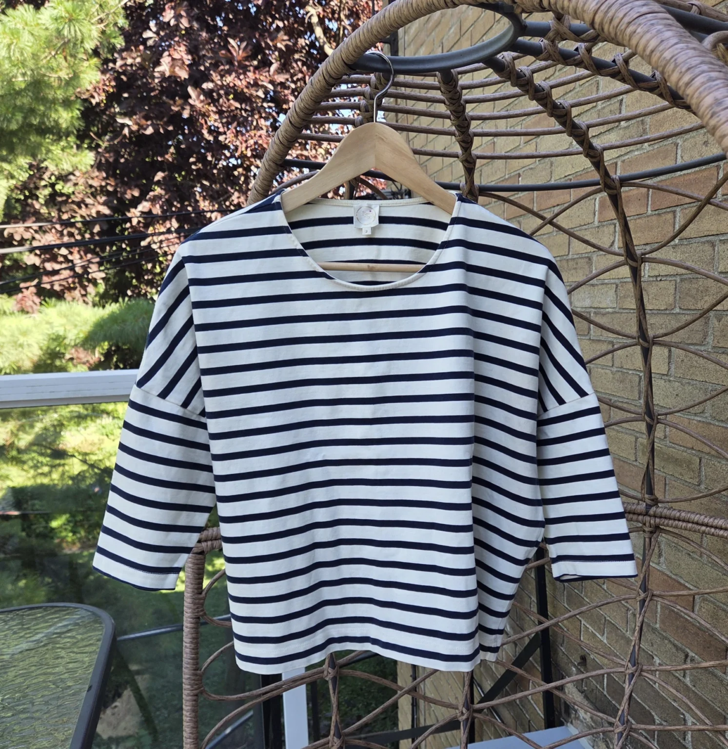Featured image for Des Petits Hauts: Top léger 100% coton à rayures