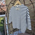 Thumbnail for Des Petits Hauts: Top léger 100% coton à rayures