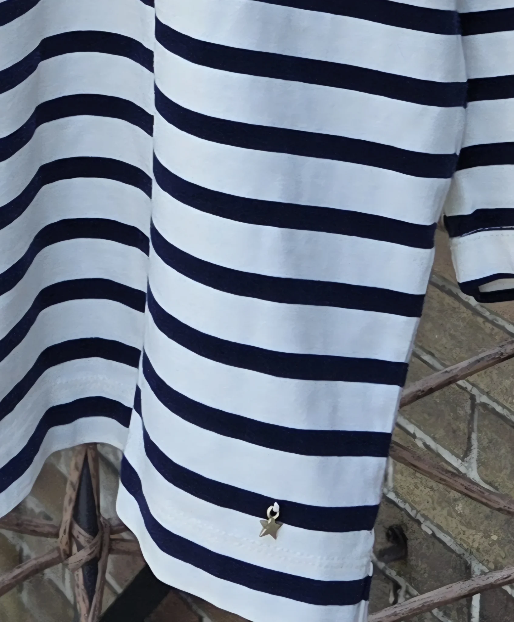 Image for Des Petits Hauts: Top léger 100% coton à rayures