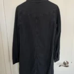 Thumbnail for Veste en jeans couleur noir «délavée »