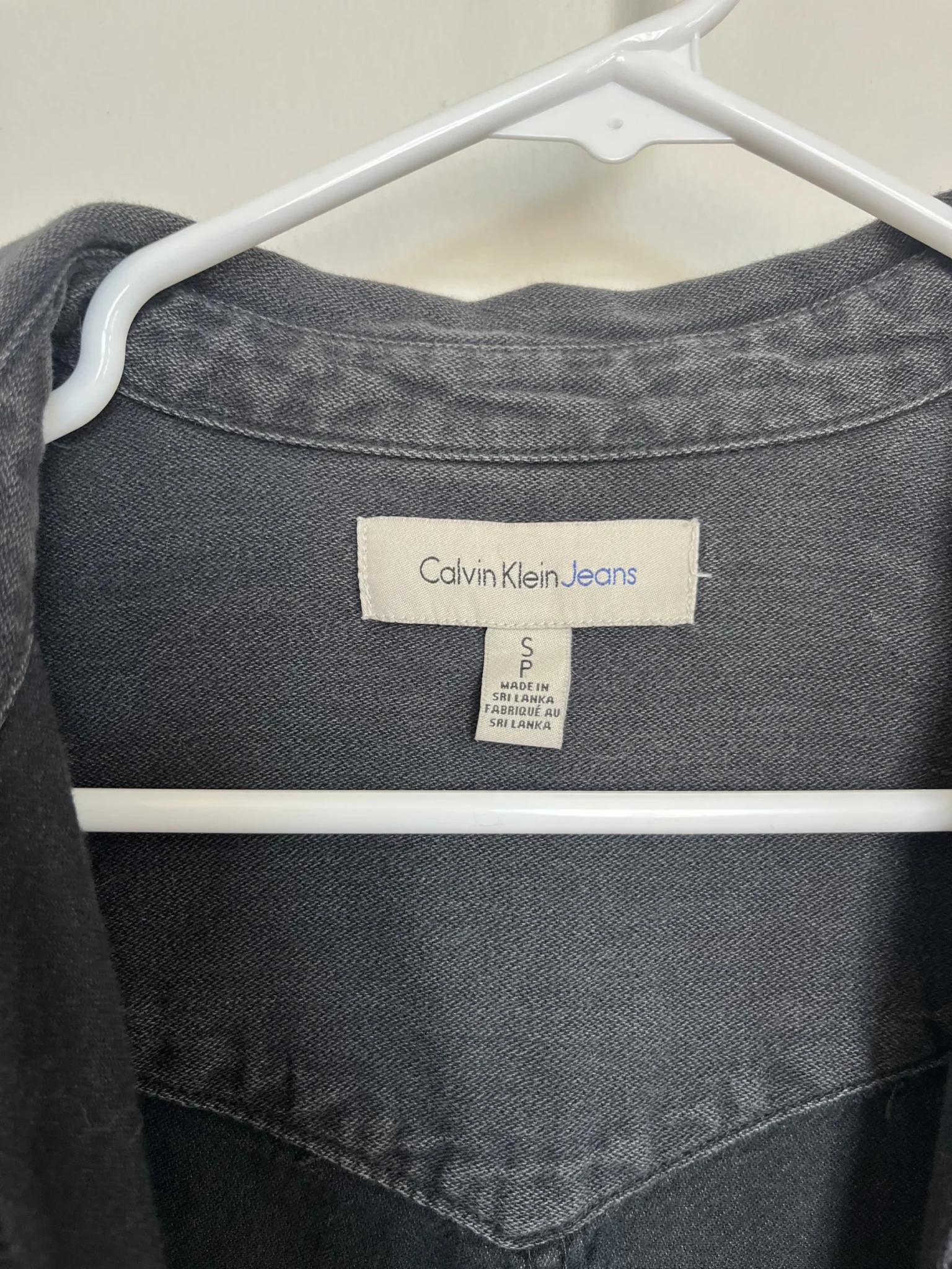 Image for Veste en jeans couleur noir «délavée »