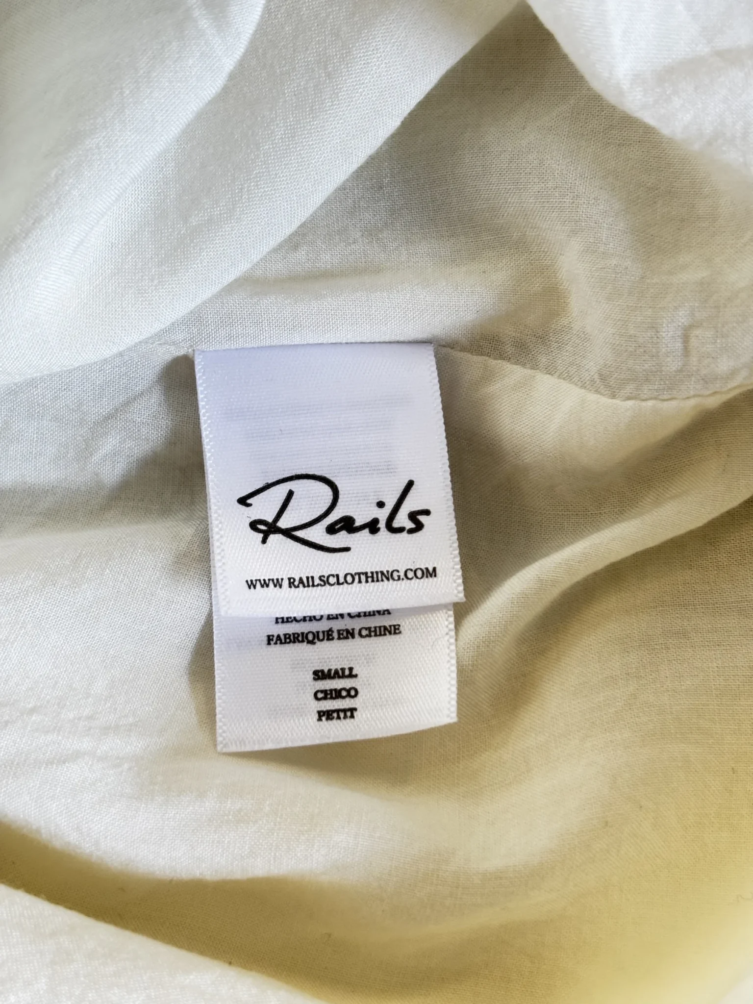 Image for ♥️Robe Ivoire RAILS