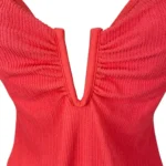 Thumbnail for Sanctuary - Maillot de bain une pièce côtelé pour femme avec dos lacé – Taille L