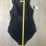 Thumbnail for Lauren Ralph Lauren – Ottoman-knit one-piece swimsuit with a boat neckline