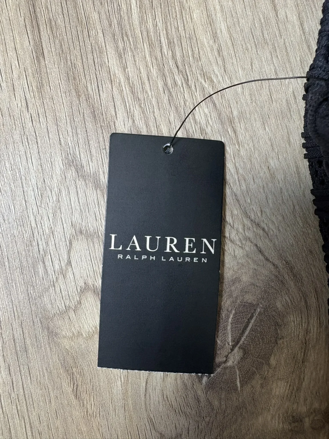 Image for Lauren Ralph Lauren – Ottoman-knit one-piece swimsuit with a boat neckline