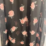 Thumbnail for Jupe longue motif roses