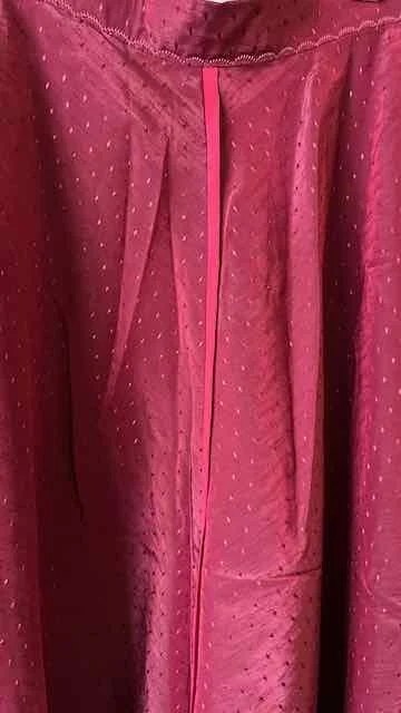Image for Jupe longue couleur cerise, style gitan - Très Chic / VINTAGE