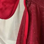 Thumbnail for Jupe longue couleur cerise, style gitan - Très Chic / VINTAGE
