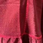 Thumbnail for Jupe longue couleur cerise, style gitan - Très Chic / VINTAGE