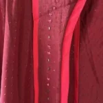 Thumbnail for Jupe longue couleur cerise, style gitan - Très Chic / VINTAGE