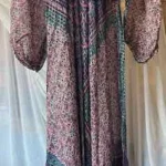Featured thumbnail for Robe longue gitane circulaire – lamée - Très Chic / VINTAGE