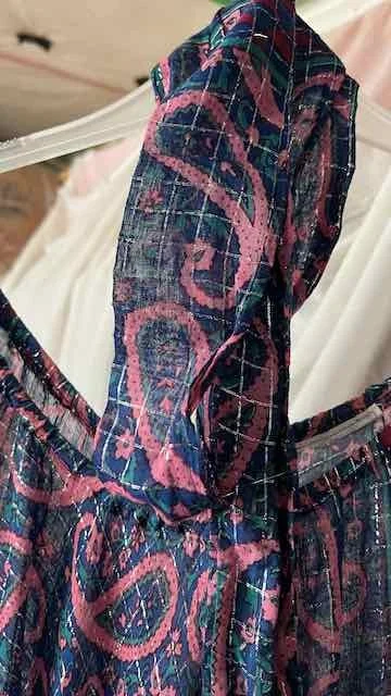 Image for Robe longue gitane circulaire – lamée - Très Chic / VINTAGE