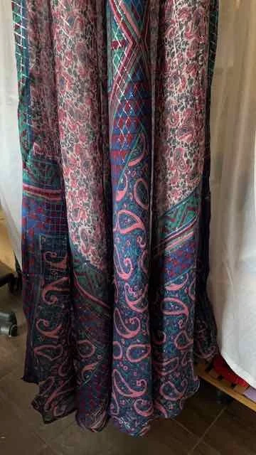 Image for Robe longue gitane circulaire – lamée - Très Chic / VINTAGE
