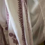 Thumbnail for Djellaba blanche avec Cape – Très Chic / VINTAGE