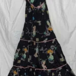 Featured thumbnail for Robe gitane noire à motifs - Original / VINTAGE