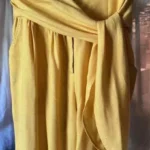 Thumbnail for Pantalon jaune bouffant - VINTAGE
