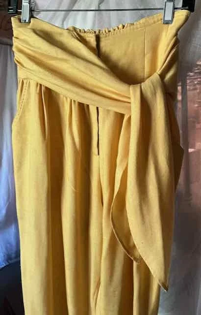 Image for Pantalon jaune bouffant - VINTAGE