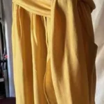 Thumbnail for Pantalon jaune bouffant - VINTAGE