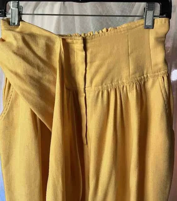 Image for Pantalon jaune bouffant - VINTAGE