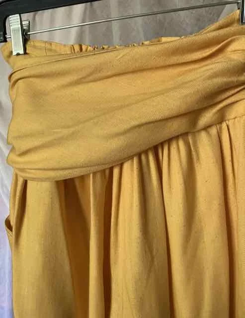 Image for Pantalon jaune bouffant - VINTAGE