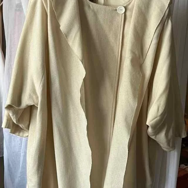 Featured image for Manteau laine écru - VINTAGE