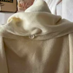 Thumbnail for Manteau laine écru - VINTAGE