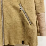 Thumbnail for Veste pour femme fourrure et laine vintage - RUDSAK - taille petit