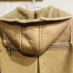 Thumbnail for Veste pour femme fourrure et laine vintage - RUDSAK - taille petit
