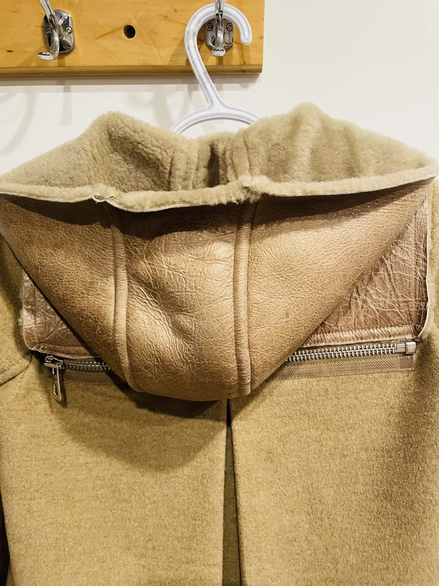 Image for Veste pour femme fourrure et laine vintage - RUDSAK - taille petit