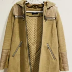 Thumbnail for Veste pour femme fourrure et laine vintage - RUDSAK - taille petit
