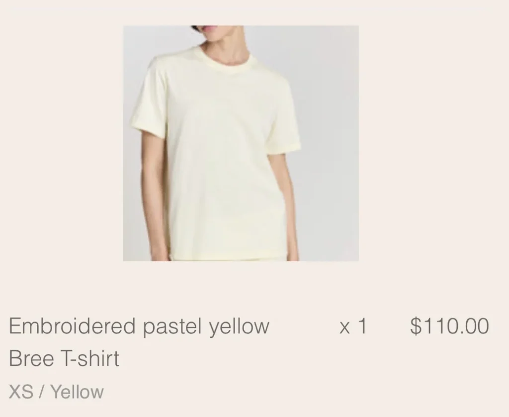 Image for Balzac Paris Bree T-Shirt XS