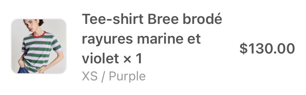 Image for Balzac Paris Bree T-Shirt XS