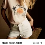 Thumbnail for Sézane Beach Club T-Shirt XS