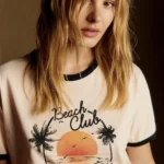 Thumbnail for Sézane Beach Club T-Shirt XS