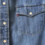 Thumbnail for Chemisier Levi's en denim M broderies