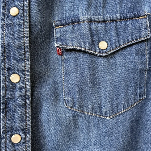 Image for Chemisier Levi's en denim M broderies