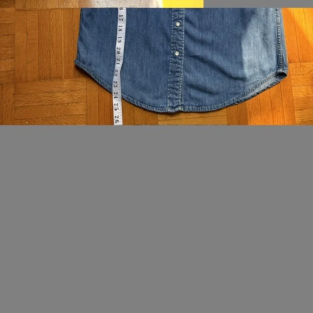 Image for Chemisier Levi's en denim M broderies