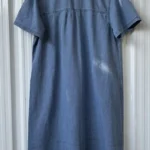 Thumbnail for Robe en denim L brodée neuve