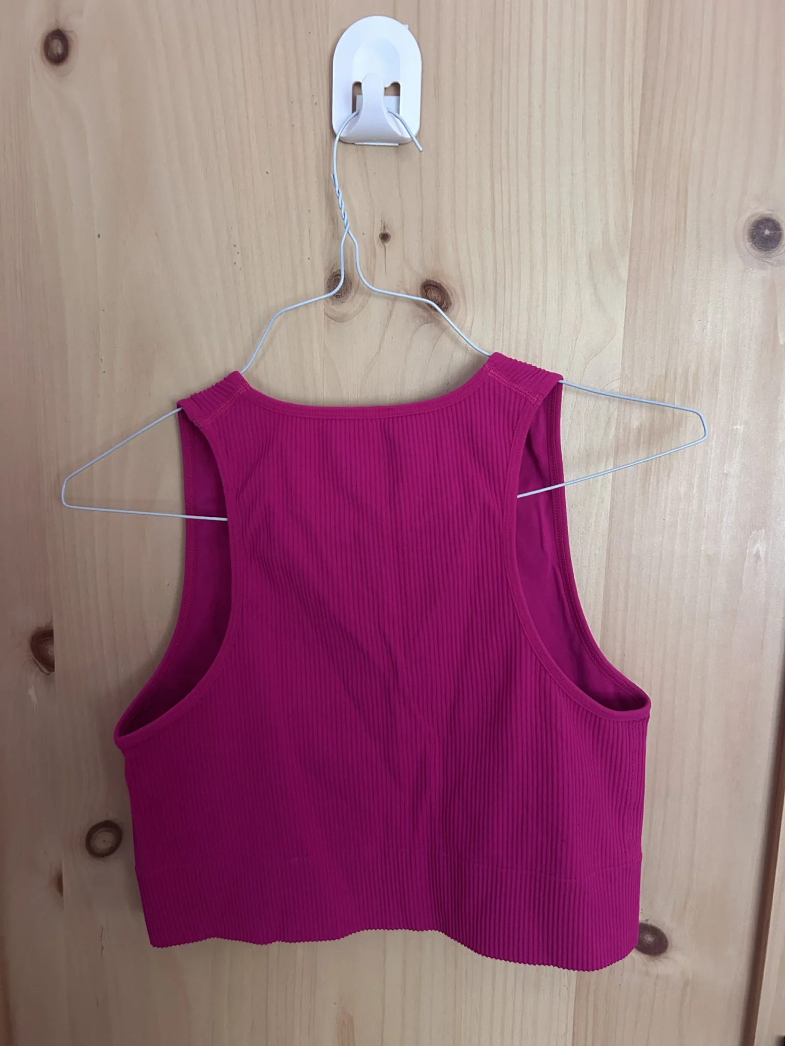 Image for Camisole crop trop rose