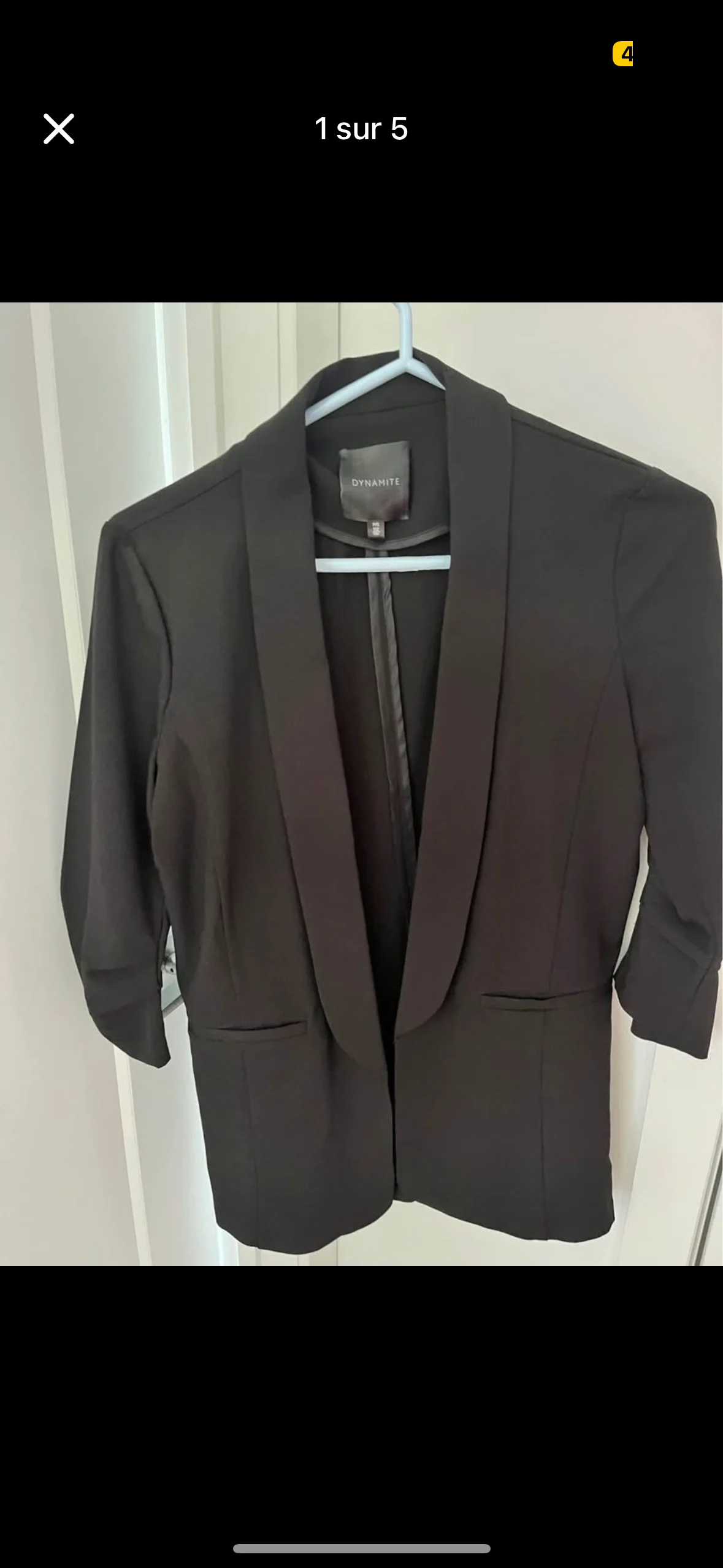 Veston dynamite taille small en parfait état Dynamite seconde main