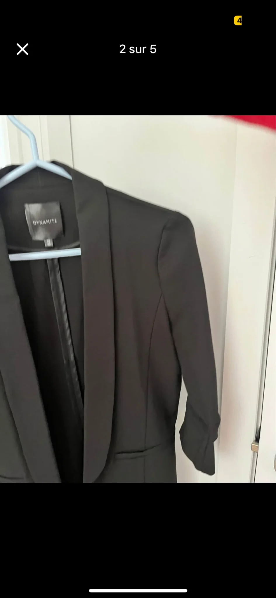 Image for Veston dynamite taille small en parfait état