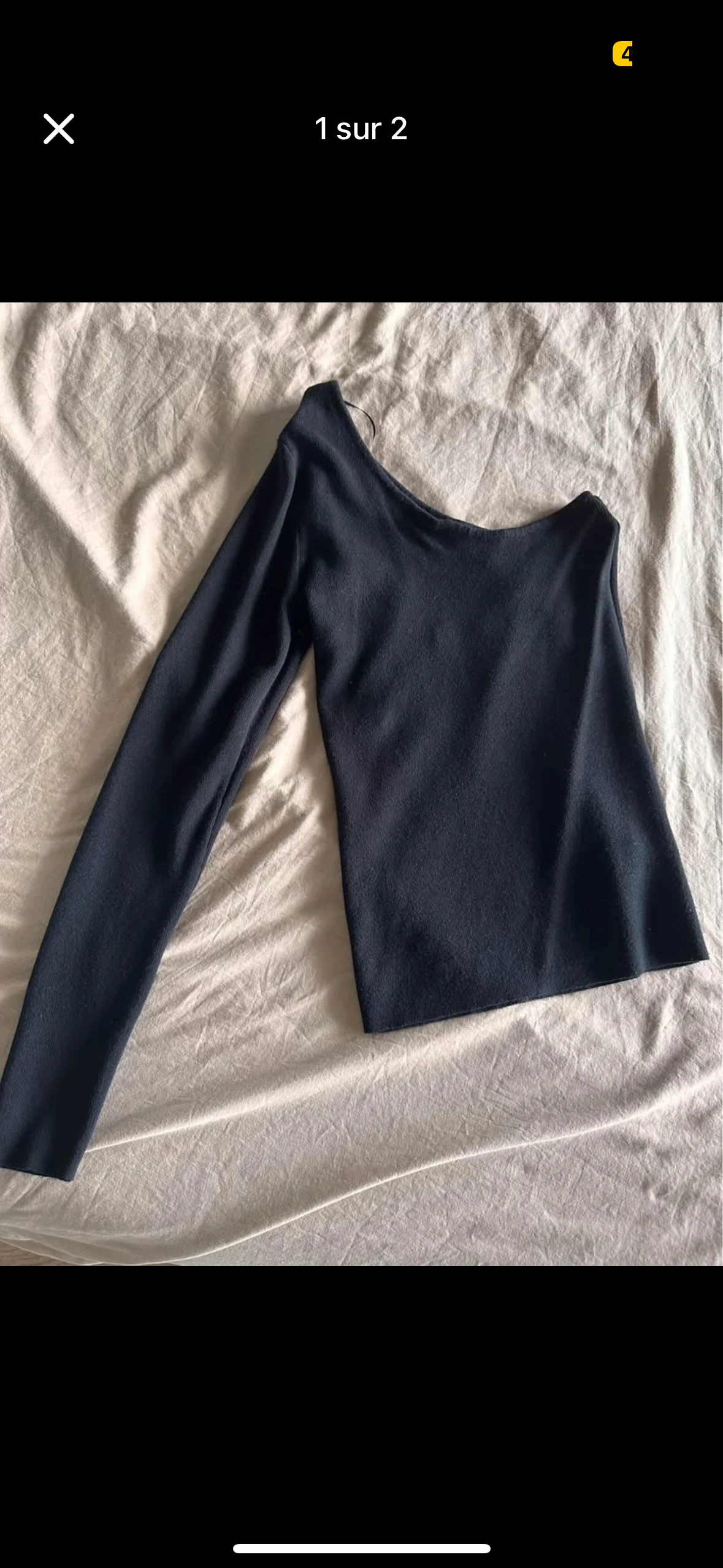 Chandail off shoulder jamais porté du dynamite taille small super doux Dynamite seconde main