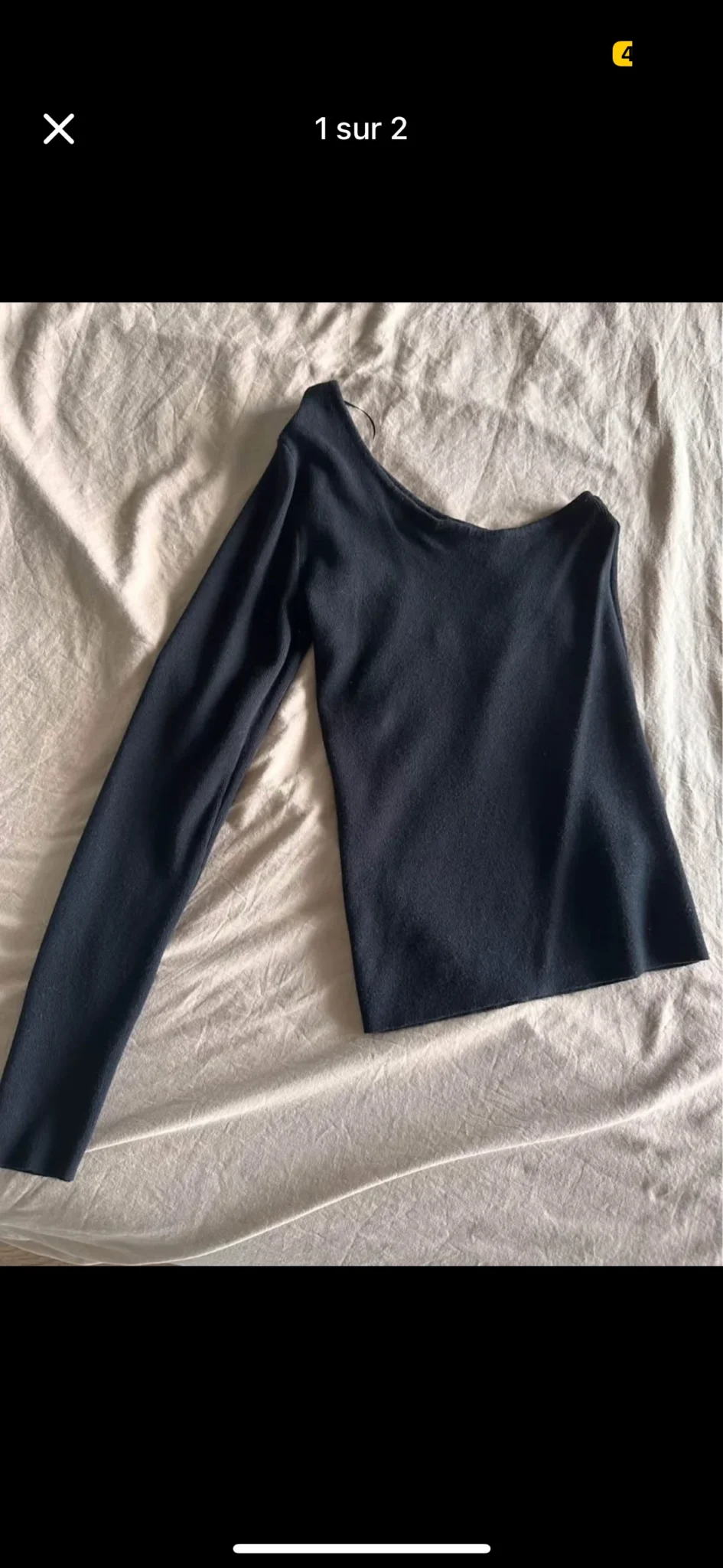 Image for Chandail off shoulder jamais porté du dynamite taille small super doux