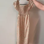 Featured thumbnail for Magnifique robe 👗 Ardène fleuries off shoulder avec étiquette originale jamais portée taille médium